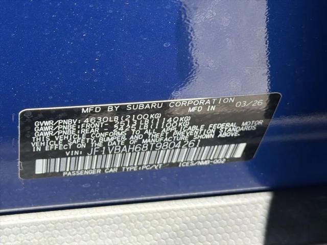2026 Subaru WRX Premium