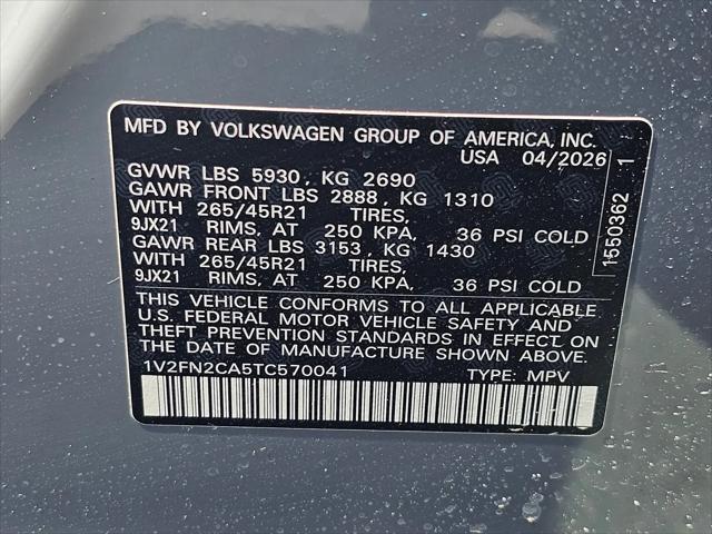 2026 Volkswagen Atlas SEL Premium R-Line