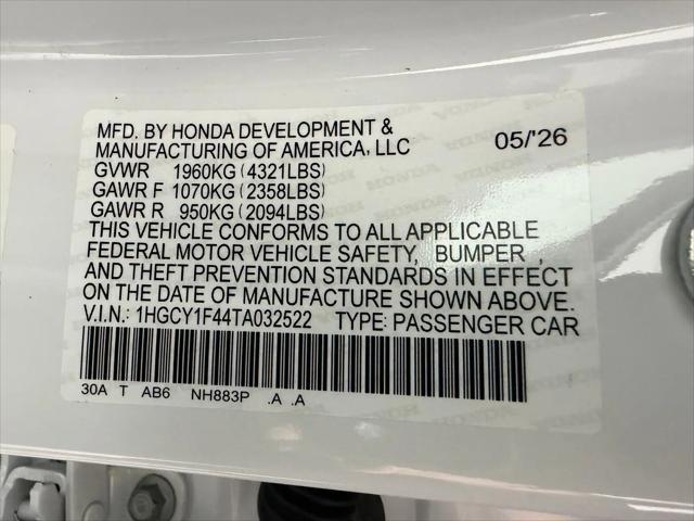 2026 Honda Accord Sedan SE