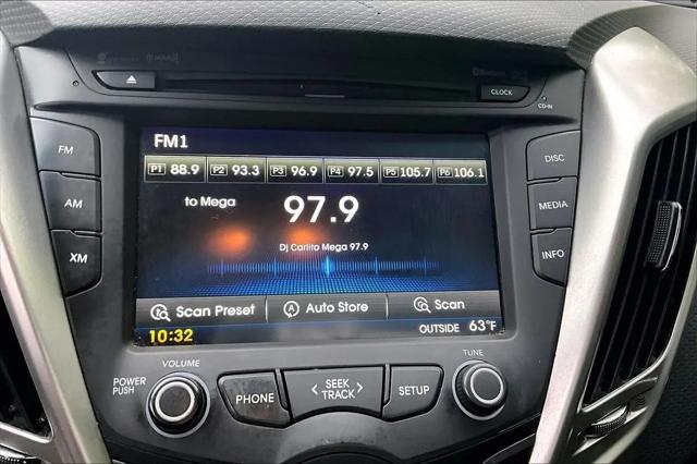 2013 Hyundai Veloster Base w/Black