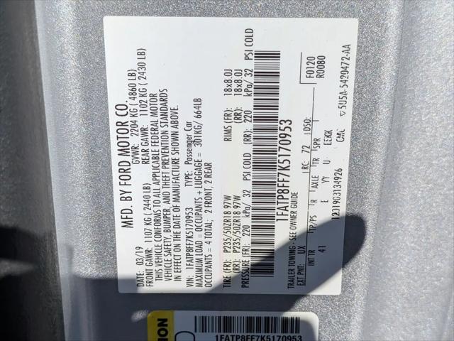 2019 Ford Mustang GT Premium
