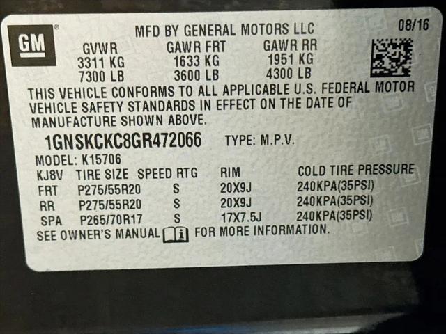 2016 Chevrolet Tahoe LTZ