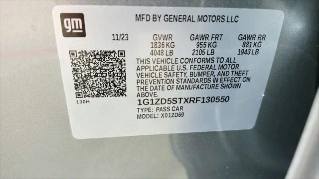 2024 Chevrolet Malibu FWD 1LT