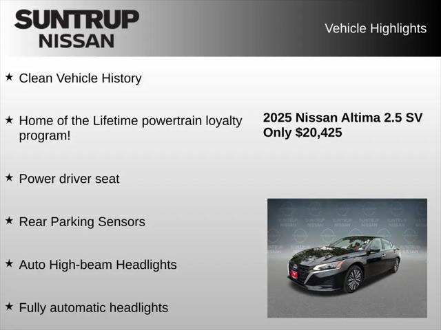 2025 Nissan Altima SV FWD