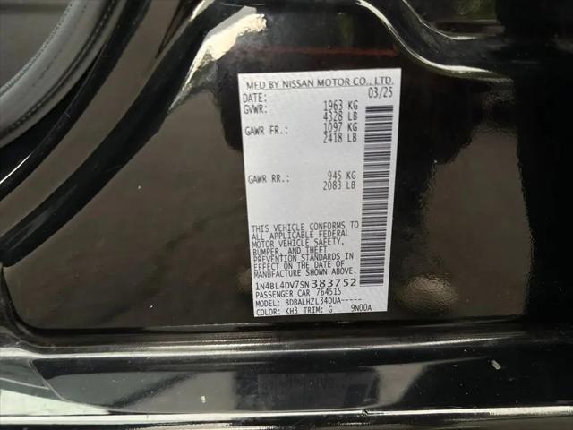 2025 Nissan Altima SV FWD
