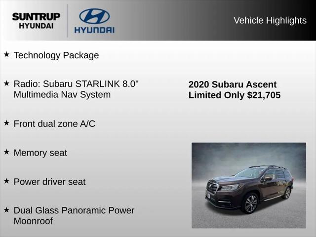 2020 Subaru Ascent Limited