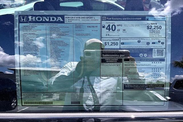 2026 Honda CR-V Hybrid 2WD Sport-L