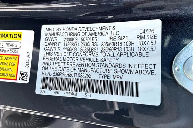 2026 Honda CR-V Hybrid 2WD Sport-L