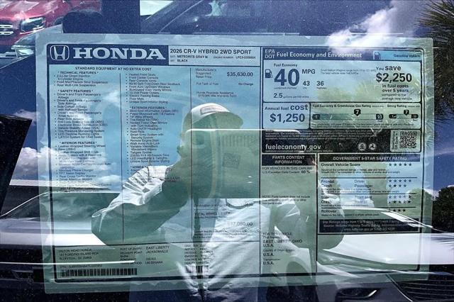 2026 Honda CR-V Hybrid 2WD Sport