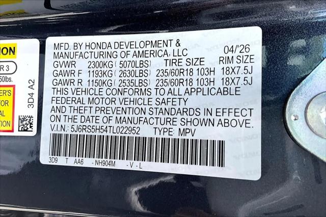 2026 Honda CR-V Hybrid 2WD Sport