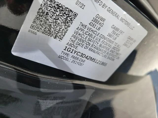2021 Chevrolet Corvette Stingray RWD Convertible 3LT