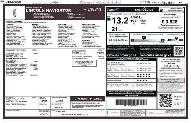 2024 Lincoln Navigator Reserve