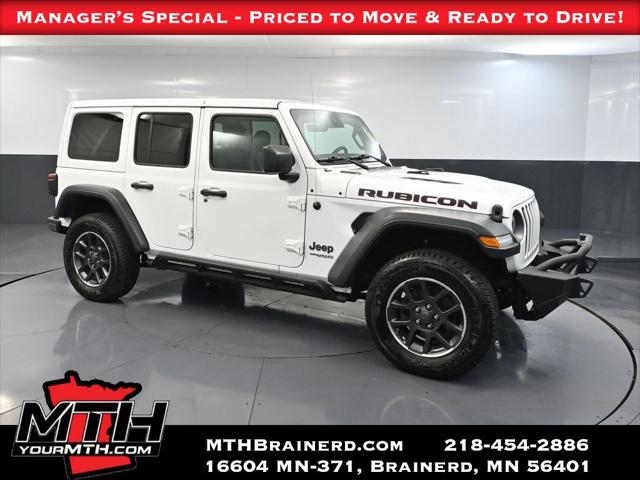2019 Jeep Wrangler Unlimited Rubicon 4x4 for sale in Brainerd, MN