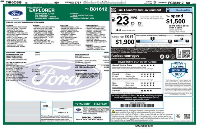 2023 Ford Explorer XLT