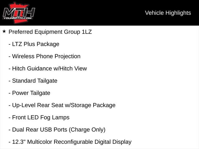 2023 Chevrolet Silverado 1500 4WD Crew Cab Short Bed LTZ
