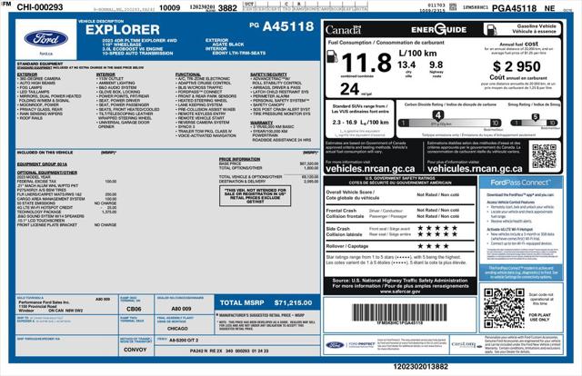 2023 Ford Explorer Platinum