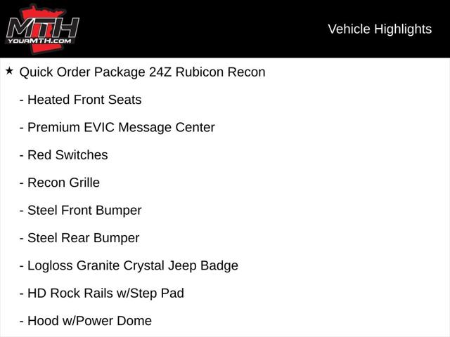 2017 Jeep Wrangler Unlimited Rubicon Recon 4x4