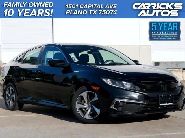 2019 Honda Civic LX for sale in Plano, TX