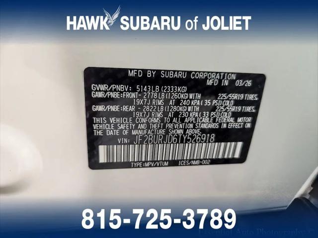 2026 Subaru Outback Touring XT