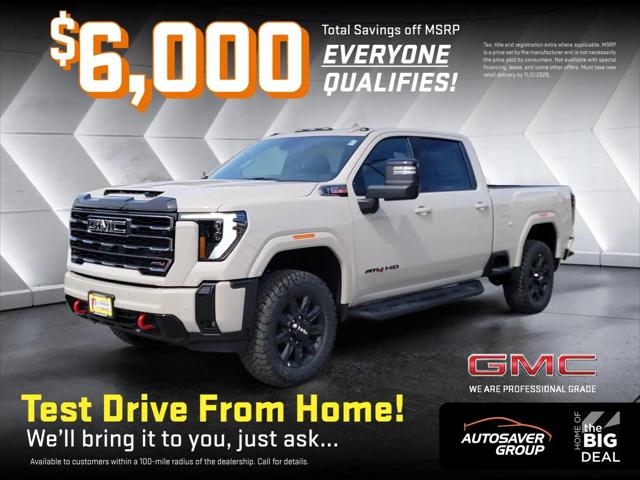 2026 GMC Sierra 2500HD Crew Cab, Standard Bed, AT4, 4WD for sale in Saint Johnsbury, VT