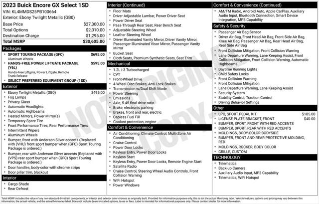 2023 Buick Encore GX Select FWD