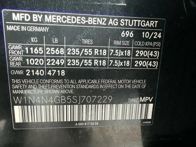 2025 Mercedes-Benz GLA-CLASS 4MATIC