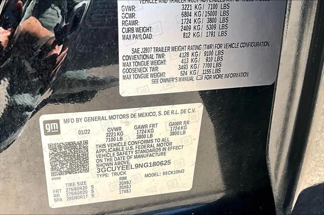 2022 Chevrolet Silverado 1500 4WD Crew Cab Short Bed RST
