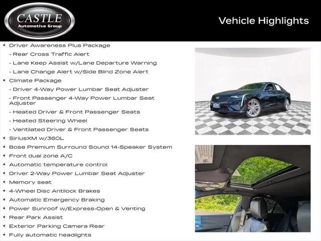 2021 Cadillac CT4 Premium Luxury