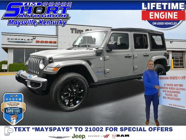2023 Jeep Wrangler 4xe Sahara 4x4 for sale in Maysville, KY