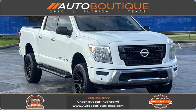 2020 Nissan Titan Crew Cab SV 4x4 for sale in Alvin, TX
