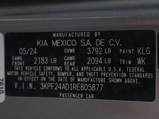 2024 Kia Forte LXS