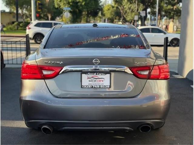 2017 Nissan Maxima 3.5 Platinum