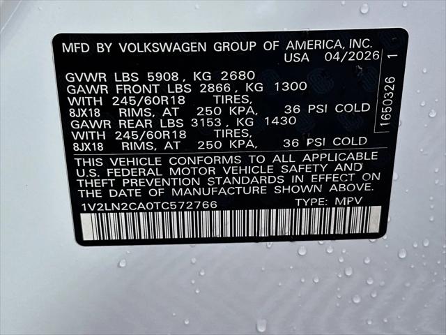2026 Volkswagen Atlas SE