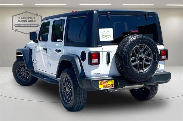 2024 Jeep Wrangler 4-Door Sport S 4x4