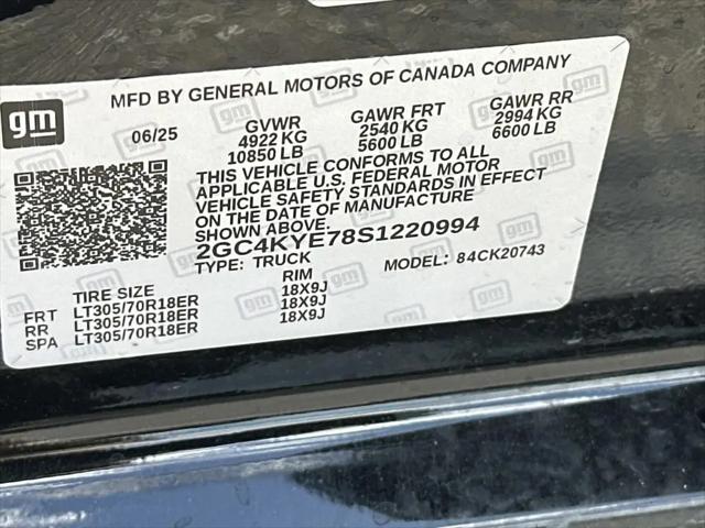 2025 Chevrolet Silverado 2500HD 4WD Crew Cab Standard Bed ZR2