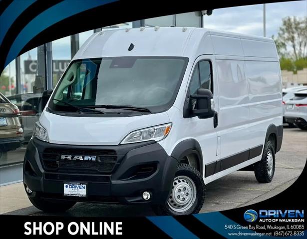 2025 Ram ProMaster 2500 Cargo Van Tradesman High Roof 159" WB w/Pass Seat for sale in Waukegan, IL