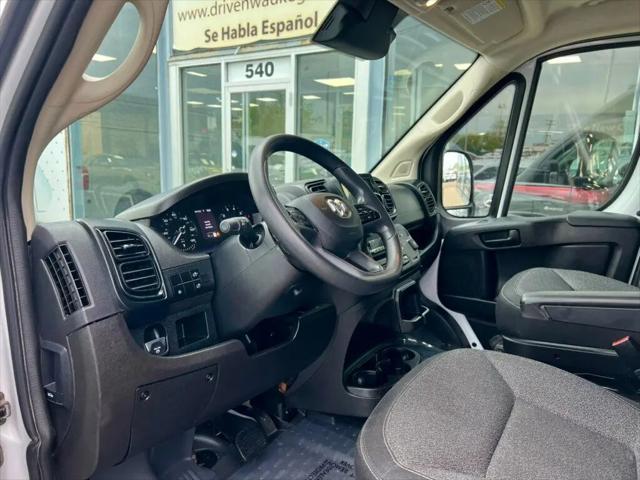 2025 Ram ProMaster 2500 Cargo Van Tradesman High Roof 159" WB w/Pass Seat
