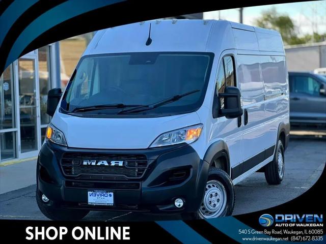 2025 Ram ProMaster 2500 Cargo Van Tradesman High Roof 159" WB w/Pass Seat for sale in Waukegan, IL