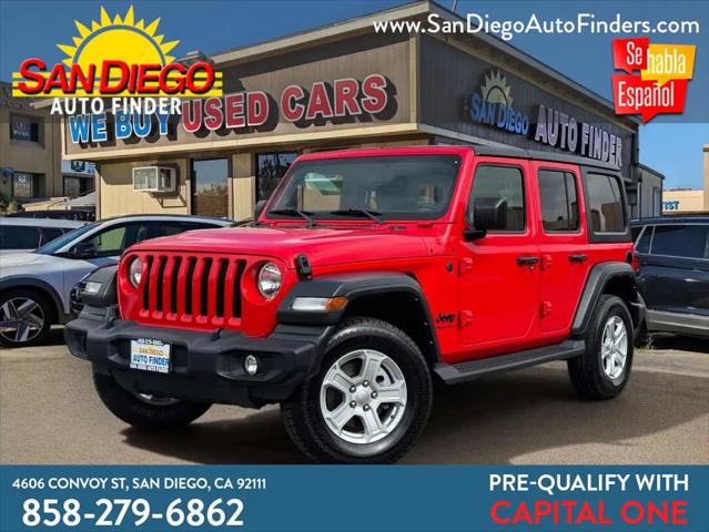 2023 Jeep Wrangler 4-Door Sport S 4x4 for sale in San Diego, CA