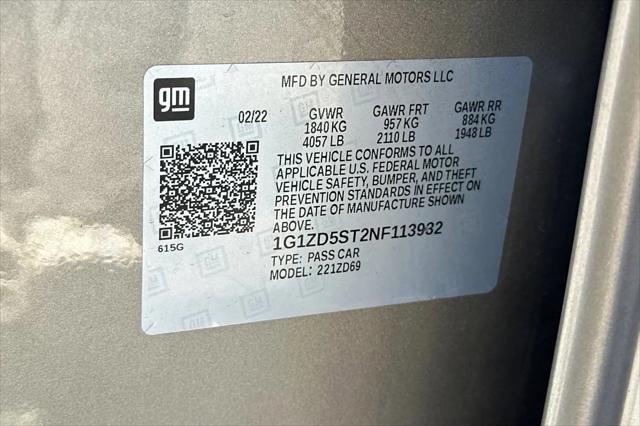 2022 Chevrolet Malibu FWD LT