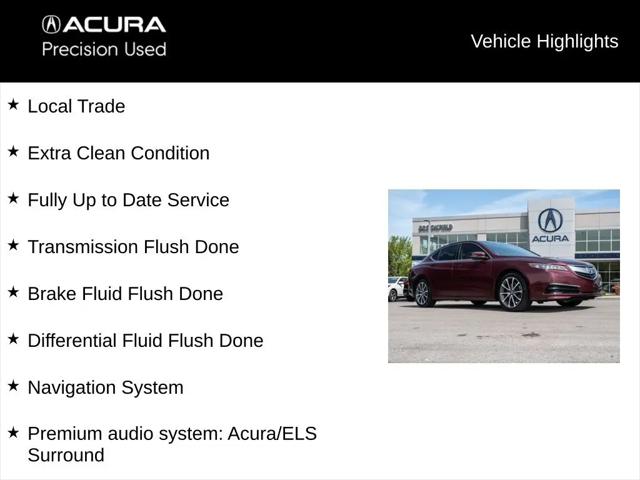 2016 Acura TLX V6 Tech