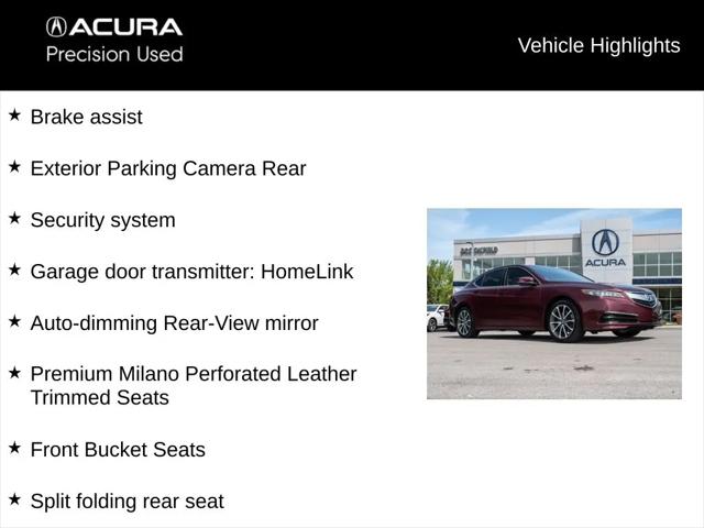 2016 Acura TLX V6 Tech