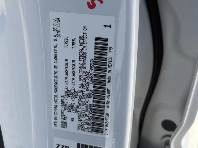 2024 Toyota Tacoma SR5