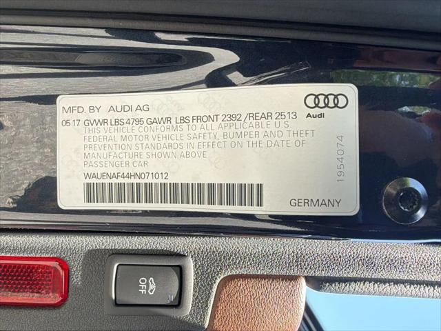 2017 Audi A4 2.0T Premium