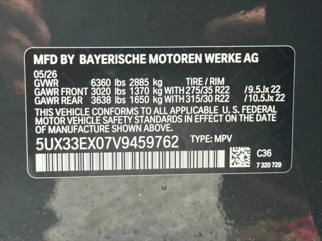 2027 BMW X6 xDrive40i