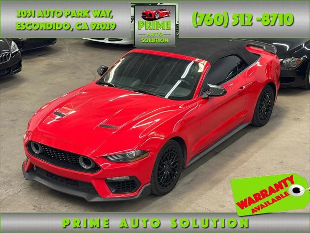 2020 Ford Mustang EcoBoost Premium Convertible for sale in Escondido, CA