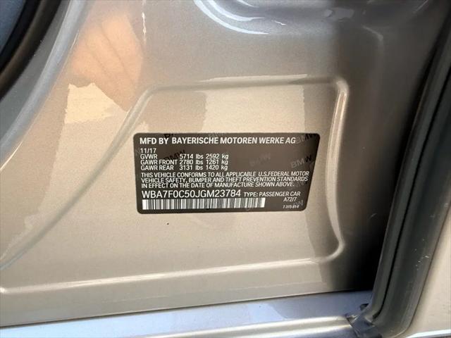 2018 BMW 7 Series 750i