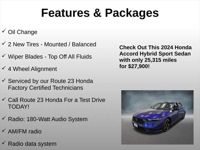 2024 Honda Accord Hybrid Sport