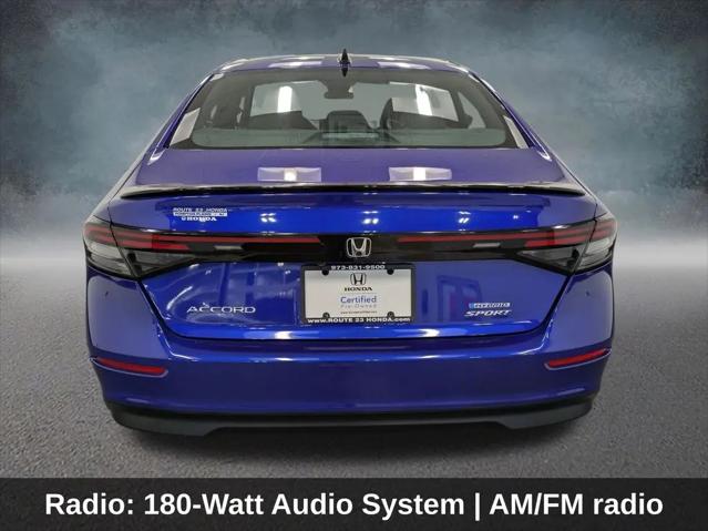 2024 Honda Accord Hybrid Sport