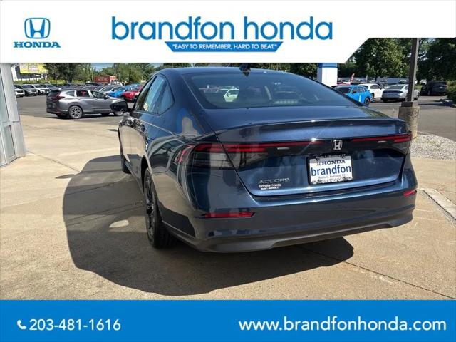 2025 Honda Accord Sedan SE